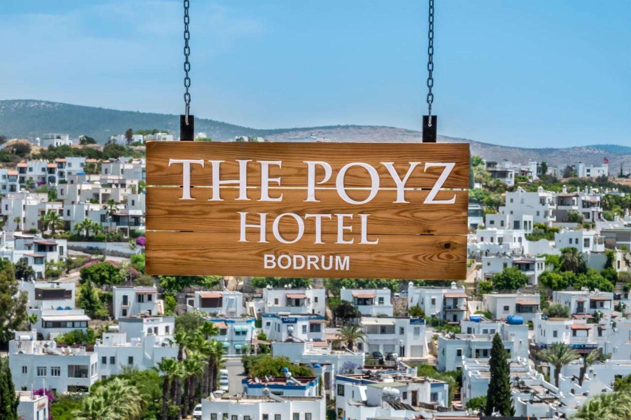 The Poyz Hotel Bodrum Gümbet Kültér fotó